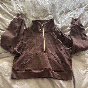 lululemon athletica Espresso Half-Zip Scuba